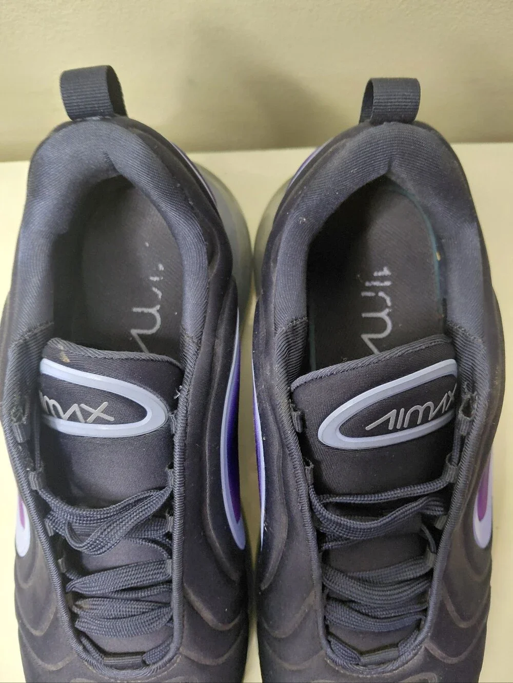 Nike Men’s Air Max 720 Obsidian Blue Fury Sneakers Size 10
